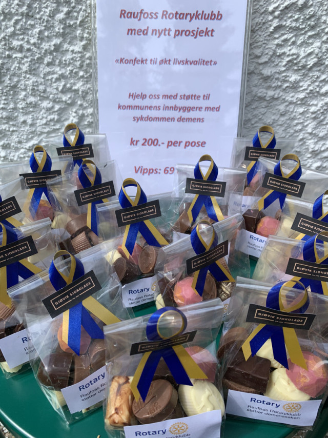 Prosjekt - Konfekt - aktivitet til nytte i demenssaken