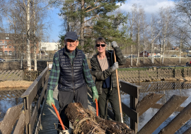 Vårens hyggelige Rotaryjobb