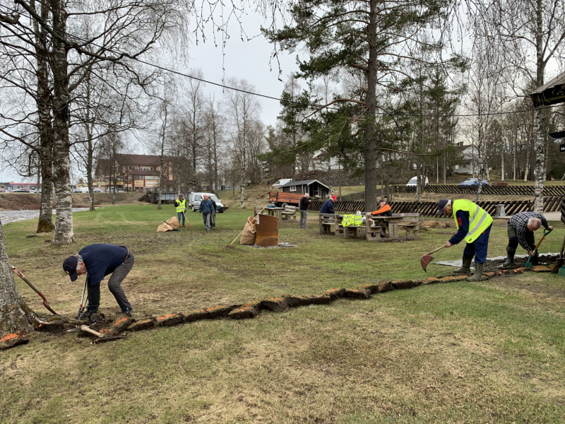 Årets innsats med vårpuss