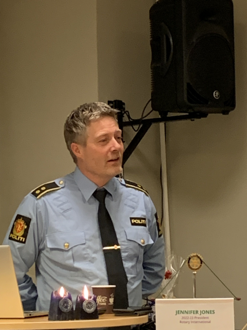 Kveldens tema: Forebyggende arbeid i Politiet.