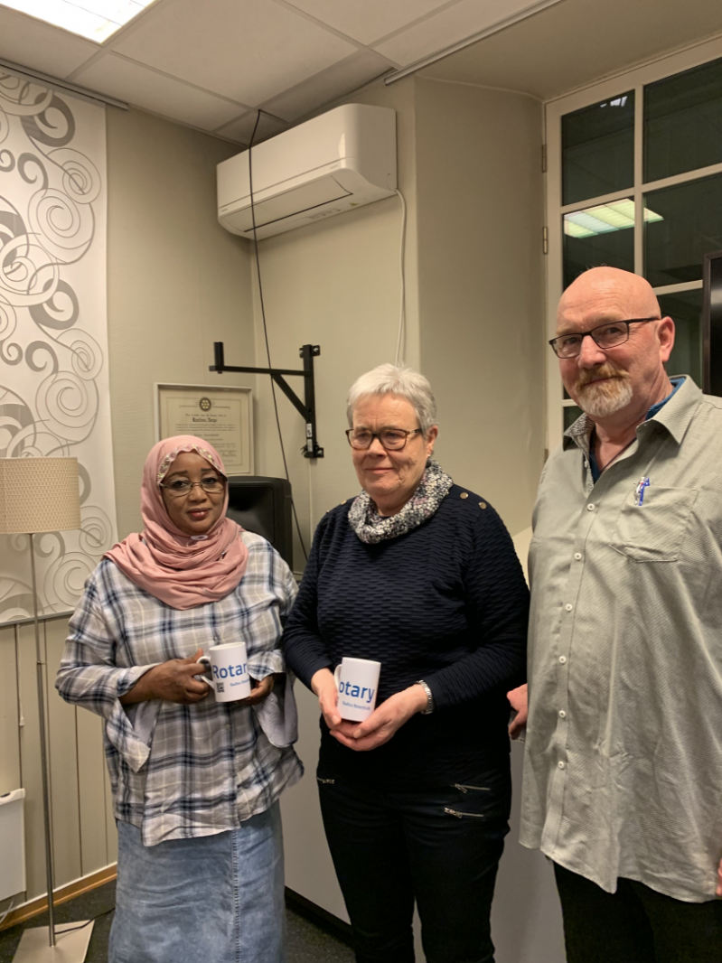 Kveldens tema var et flott lokalt språkprosjekt i regi av frivillige.