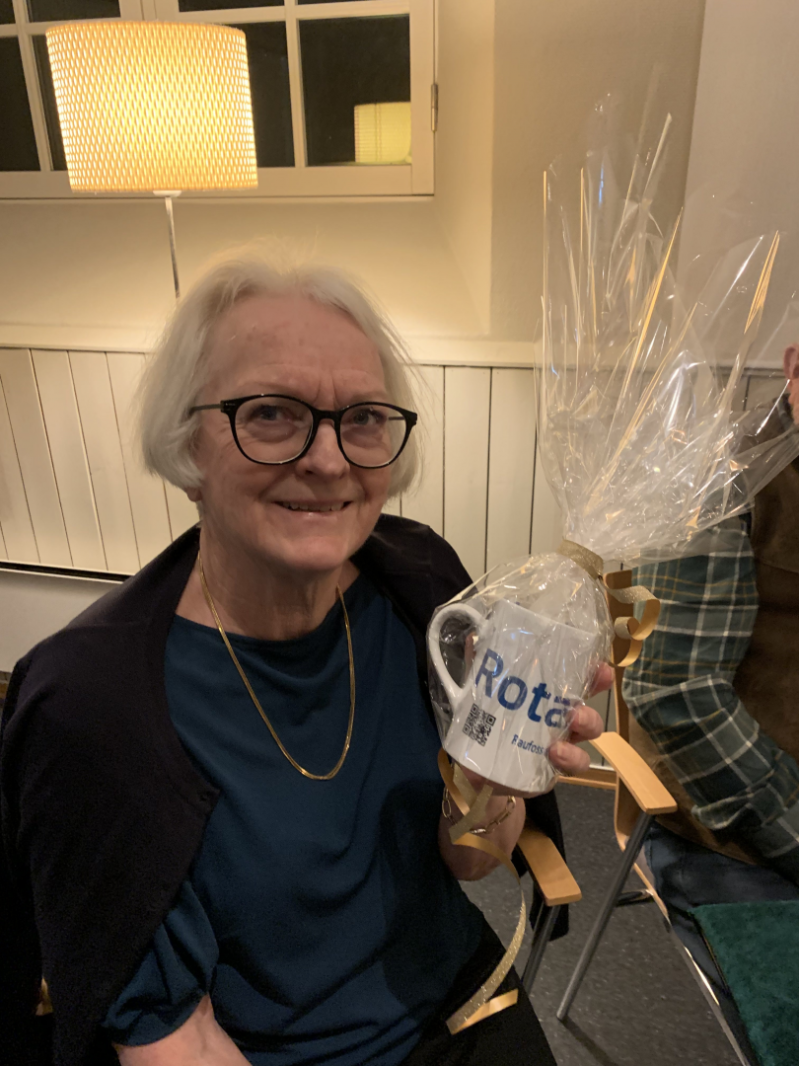 En hyggelig kveld. Stor takk til festkomiteen