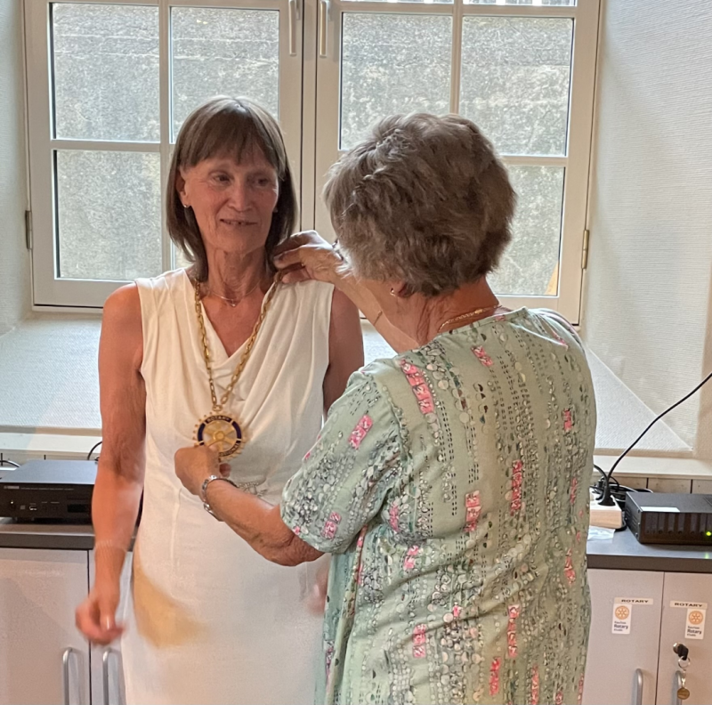 Sommeravslutning med presidentskifte