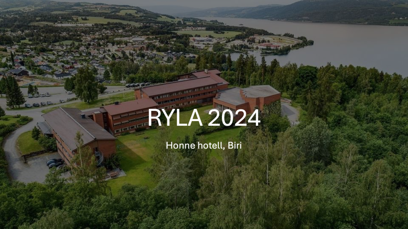 erfaringer fra RYLA-seminaret