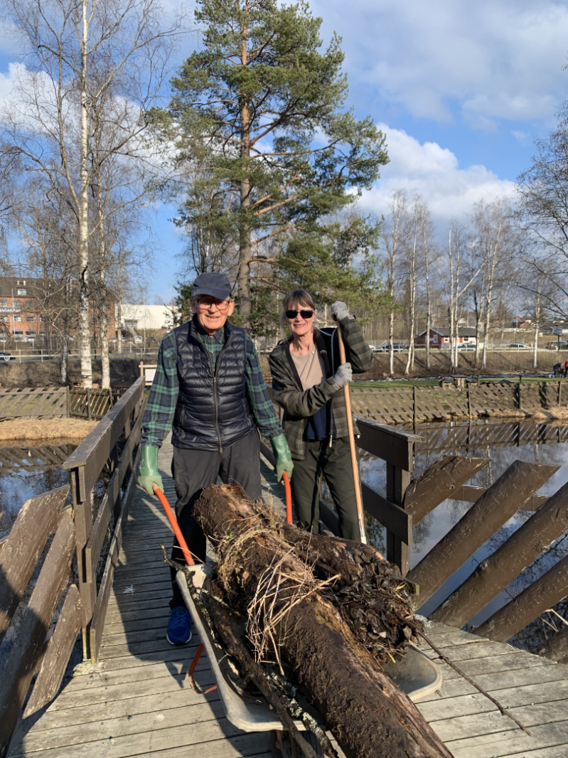 Vårens hyggelige Rotaryjobb
