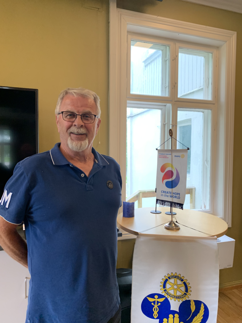 Velkommen til nytt medlem, 3-min om aldring, Rotary og fred