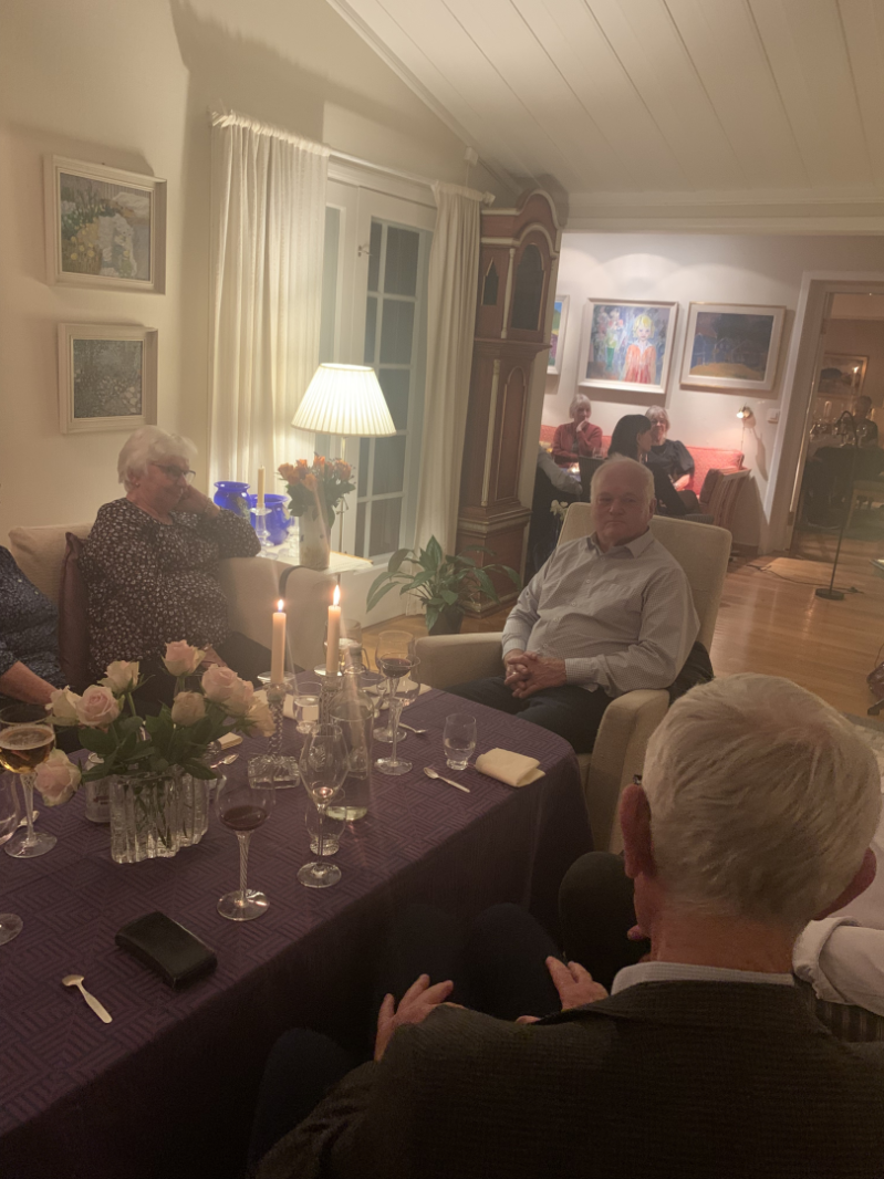 Høstfest hos Wenche og Arne