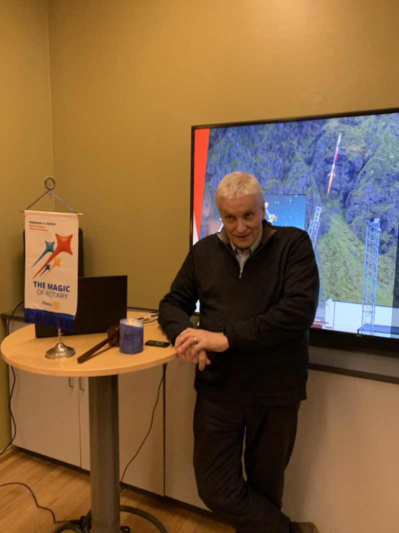 Frank A. Møller ga oss en fin innføring av lokal rakettproduksjon