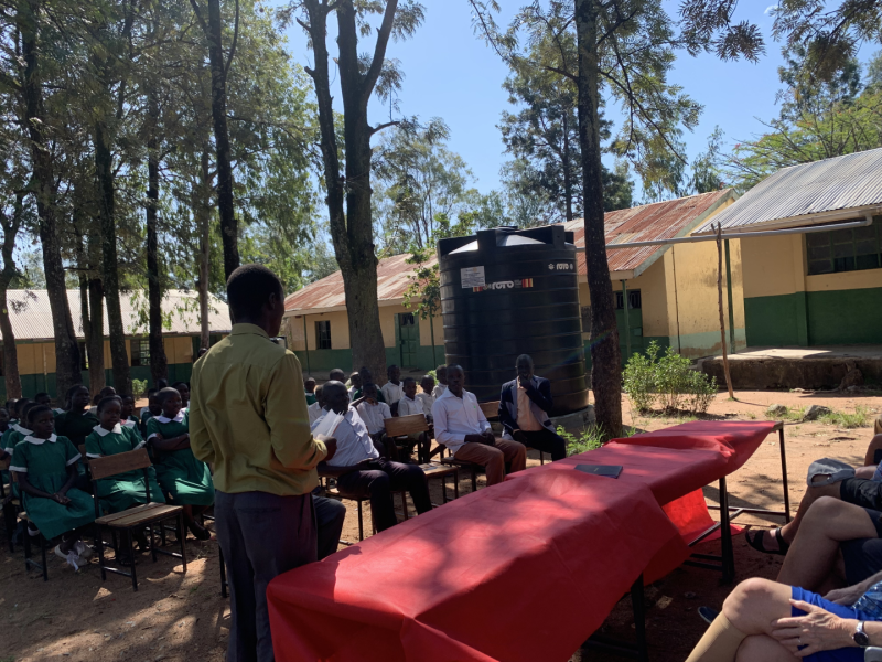 Raufoss Rotaryklubbs prosjekter i Kenya og nylig avlagt besøk