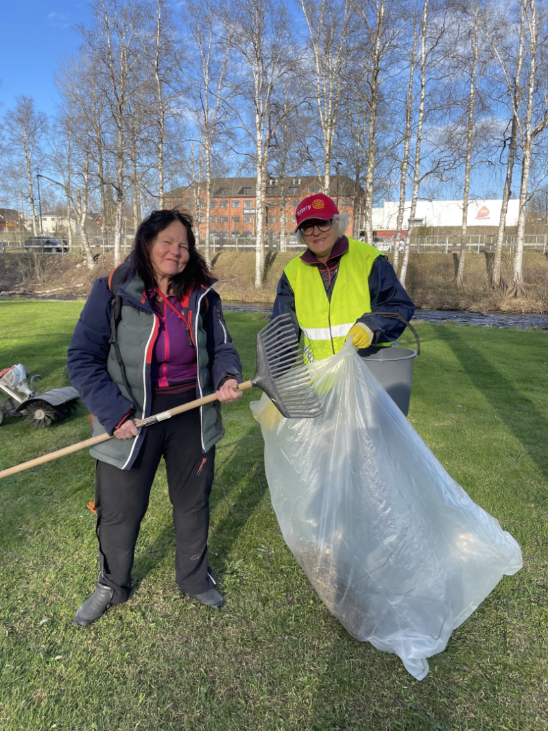 Årets ryddesjau i Fugleparken.