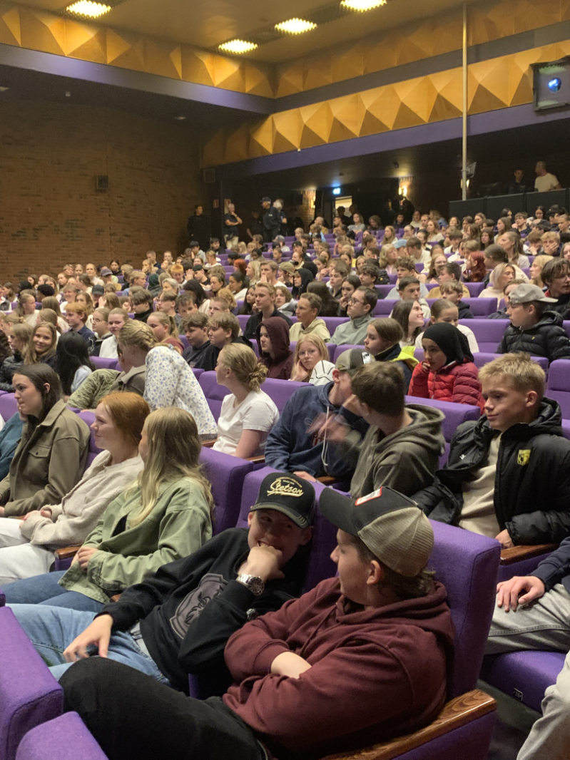 Besøk av astronauten Marcus