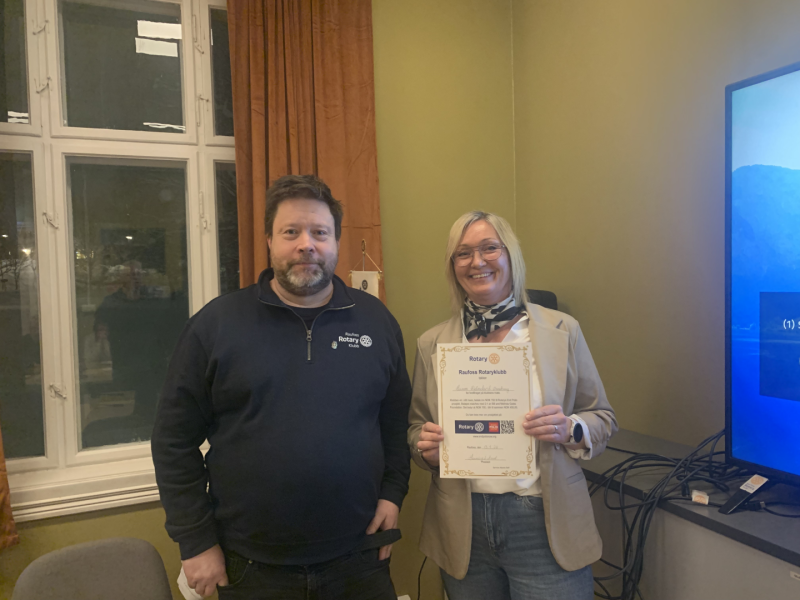 Hanne Hjelmeland Ørnehaug skolesjef i Vestre Toten med temaet «Trygg i egen rolle».